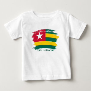 T-shirt Pour Bébé drapeau du Togo