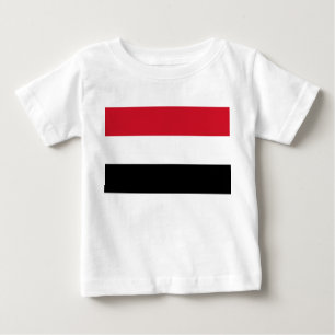 T-shirt Pour Bébé Drapeau du Yémen