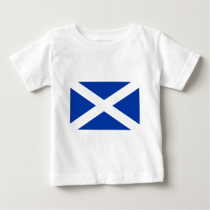 T-shirt Pour Bébé Drapeau écossais - Image de haute qualité