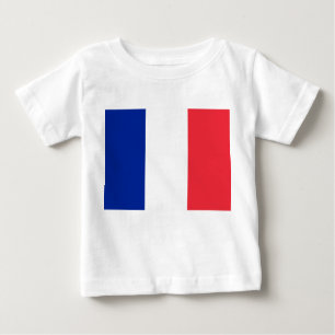 T-shirt Pour Bébé Drapeau français (France)