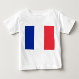 T-shirt Pour Bébé Drapeau français (France)