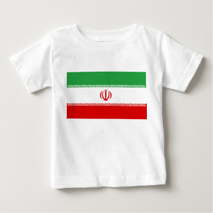 T-shirt Pour Bébé Drapeau iranien (Iran) (Persan)