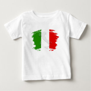T-shirt Pour Bébé Drapeau italien
