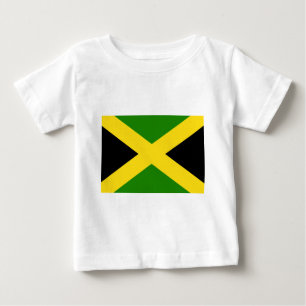 T-shirt Pour Bébé Drapeau jamaïcain