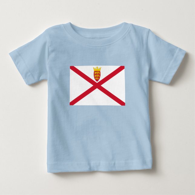 T-shirt Pour Bébé Drapeau Jersey (Devant)