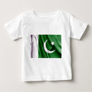 T-shirt Pour Bébé Drapeau pakistanais