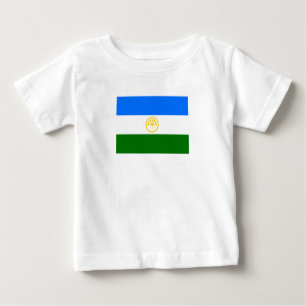 T-shirt Pour Bébé Drapeau patriotique Bachkortostan