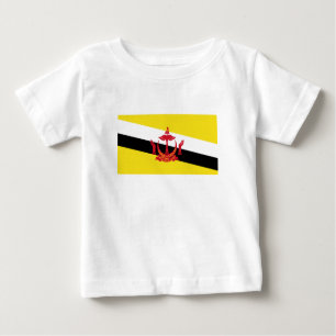 T-shirt Pour Bébé Drapeau patriotique de Brunei