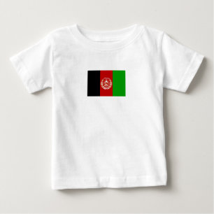 T-shirt Pour Bébé Drapeau patriotique de l'Afghanistan