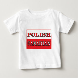 T-shirt Pour Bébé Drapeau polonais