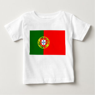 T-shirt Pour Bébé Drapeau portugais (Portugal)