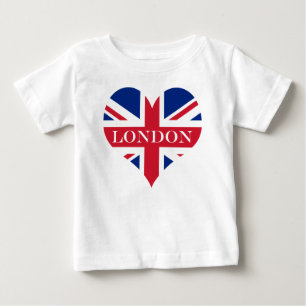 T-shirt Pour Bébé Drapeau royal BRITANNIQUE de la Grande-Bretagne