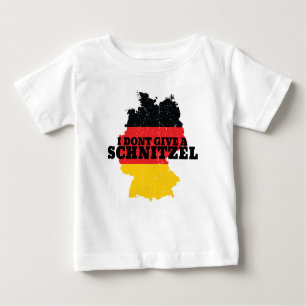 T-shirt Pour Bébé Drapeau Schnitzel Oktoberfest Allemagne