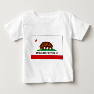 T-shirt Pour Bébé Drapeau Tardigrade de République