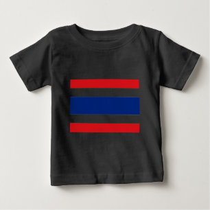 T-shirt Pour Bébé Drapeau Thaïlande