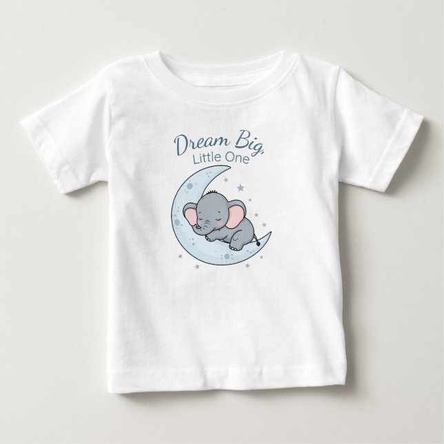 T-shirt Pour Bébé Dream Big, Little One (Devant)