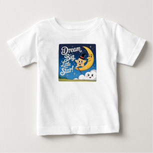 T-shirt Pour Bébé Dream Big, Little Star