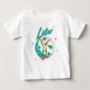 T-shirt Pour Bébé Drôle de Gecko Plus Tard Humour de Procrastination