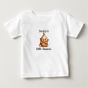 T-shirt Pour Bébé Drôle Desi Papa plaisanter La Petite Samosa de pap