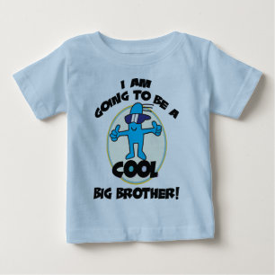 T-shirt Pour Bébé Drôle, je vais être un grand frère