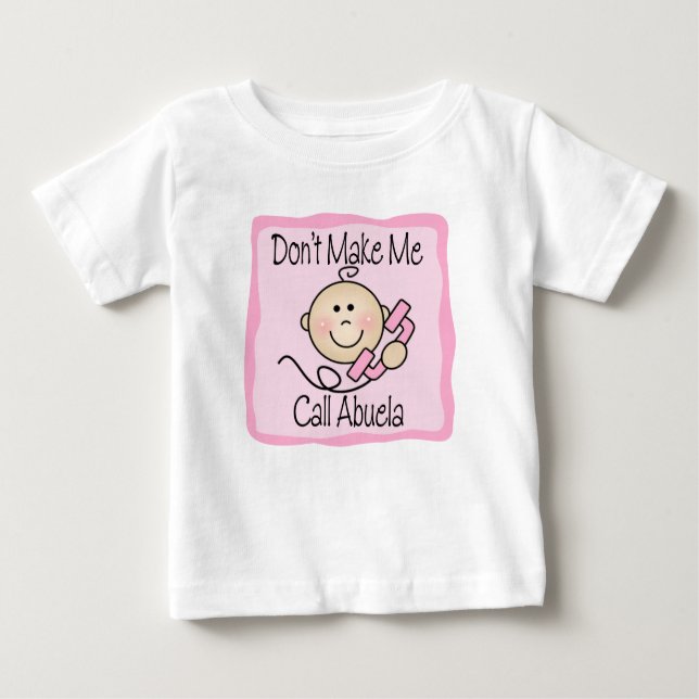 T-shirt Pour Bébé Drôle ne me fais pas appeler MeeMaw (Devant)