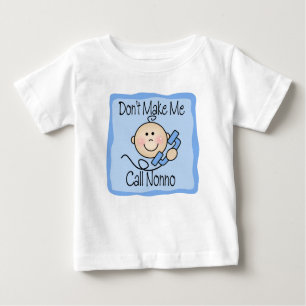 T-shirt Pour Bébé Drôle ne me fais pas appeler non