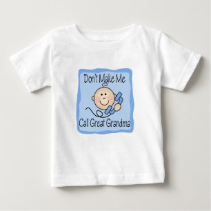 T-shirt Pour Bébé Drôle ne m'incitez pas à appeler la grande