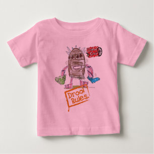 T-shirt Pour Bébé Drool Règles de rebuts Kins Organique