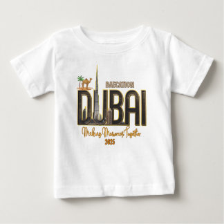 T-shirt Pour Bébé Dubaï Vacances Capturez la magie de votre aventure