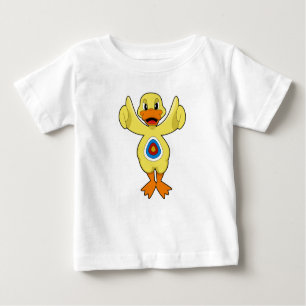 T-shirt Pour Bébé Duck Darts Bullseye