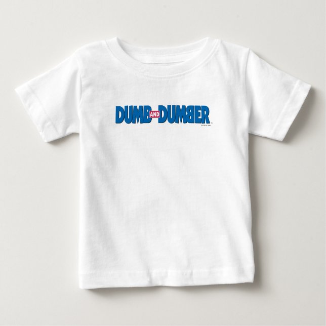 T-shirt Pour Bébé Dumb and Dumber (Devant)