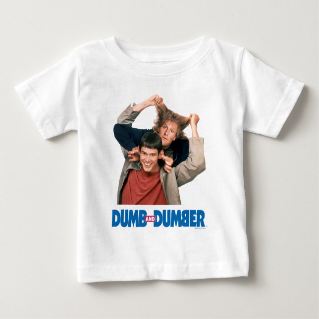 T-shirt Pour Bébé Dumb et Dumb | Lloyd et Harry (Devant)