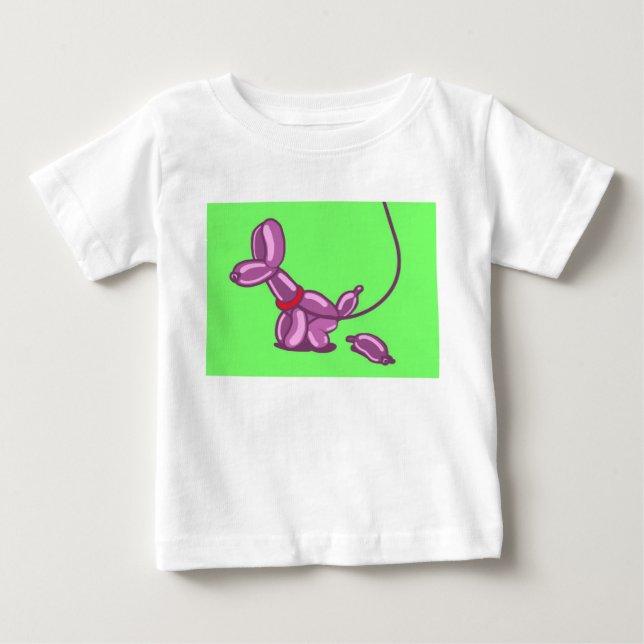 T-shirt Pour Bébé dunette drôle de ballon (Devant)