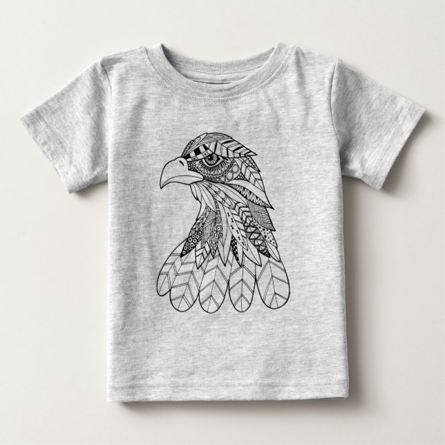 T-shirt Pour Bébé Eagle inspiré (Devant)