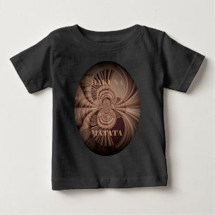 T-shirt Pour Bébé Earthy Hakuna Matata