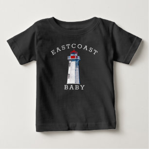 T-shirt Pour Bébé East Coast Baby PEGGY'S COVE LIGHTHOUSE N.S. Baby