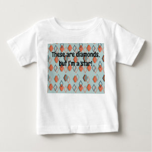 T-shirt Pour Bébé Échos diamant