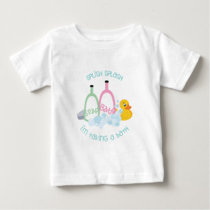 T-shirt Pour Bébé Éclaboussure de Splish
