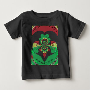 T-shirt Pour Bébé Eco Africa Motif - Art Africain Inspiré Par La Nat