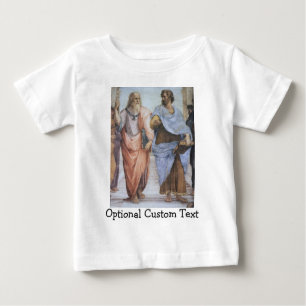 T-shirt Pour Bébé École d'Athènes (détail - Platon et Aristote)