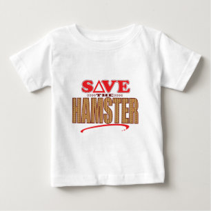 T-shirt Pour Bébé Économies de hamster