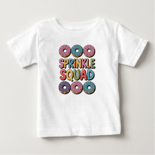 T-shirt Pour Bébé Écrasage   Saupoudrer bébé