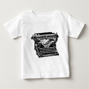 T-shirt Pour Bébé Écrivain de type Underwood