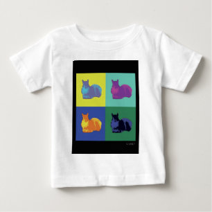 T-shirt Pour Bébé Écureuil d'Art Pop