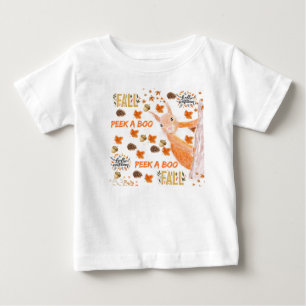 T-shirt Pour Bébé Écureuil de chute