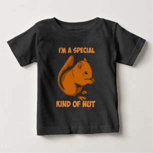 T-shirt Pour Bébé Écureuil - Type Spécial De Noix