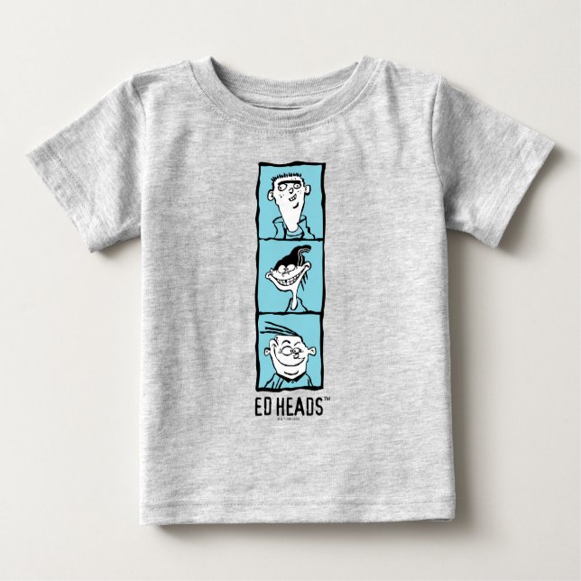 T-shirt Pour Bébé Ed, Edd, n Eddy - Ed Heads (Devant)