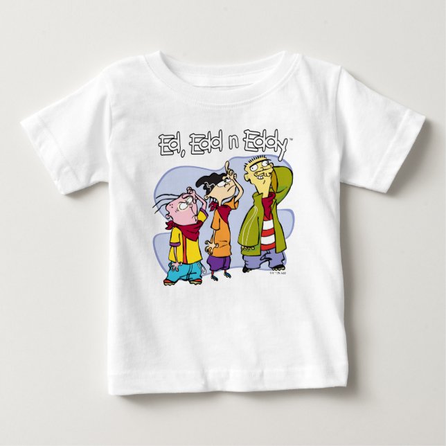 T-shirt Pour Bébé Ed, Edd, n Eddy Hand Signes (Devant)
