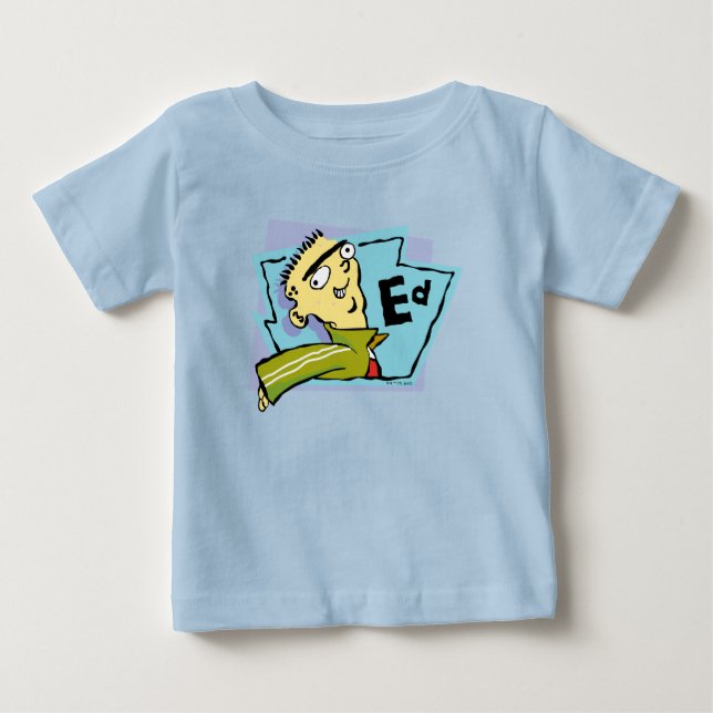 T-shirt Pour Bébé Ed - Graphique de caractères (Devant)