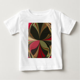 T-shirt Pour Bébé Edgy Earth Kaleidoscope Art